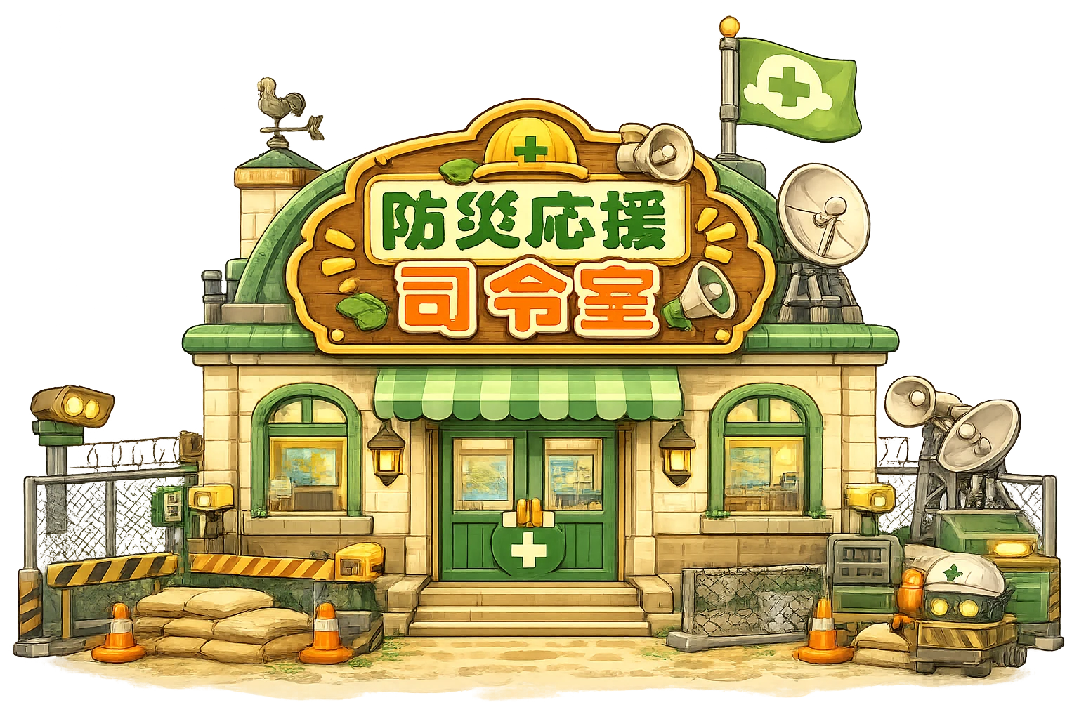 防災応援司令室