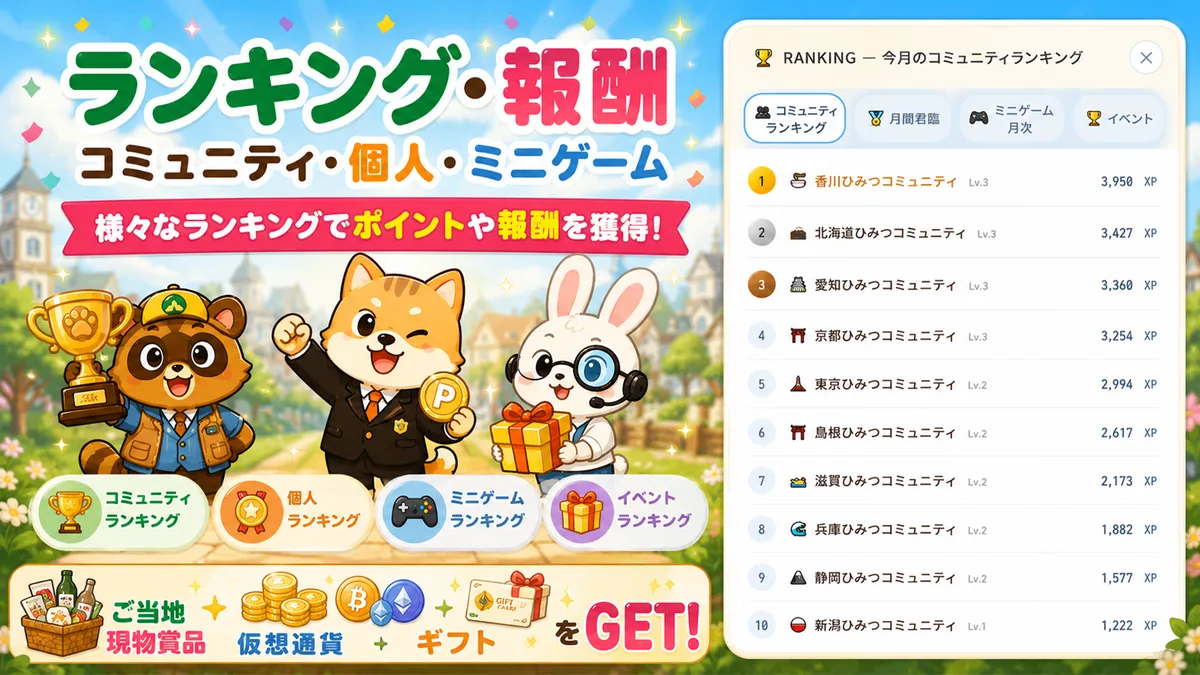 ランキング・報酬